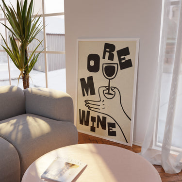 A3 SAMPLE | More Wine Print