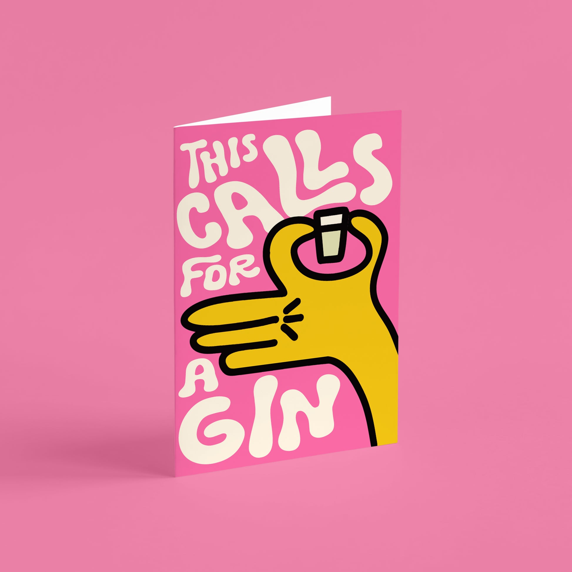 This Calls For Gin Card