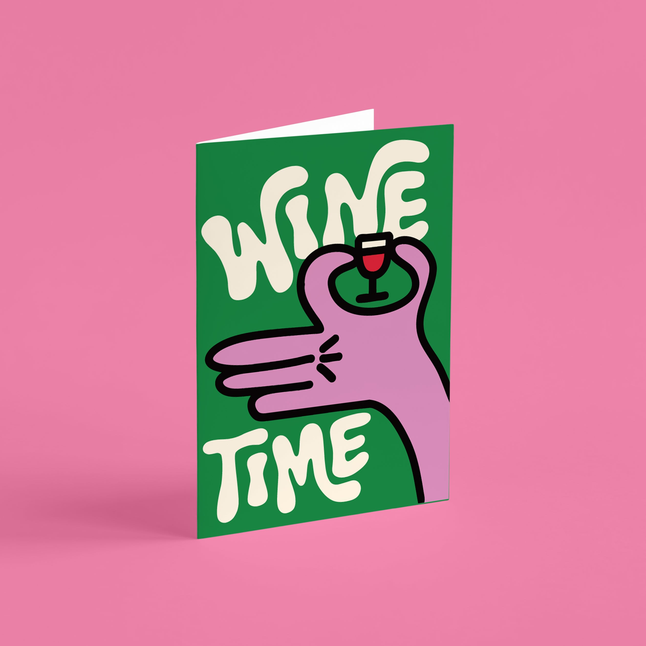 Wine Time Card
