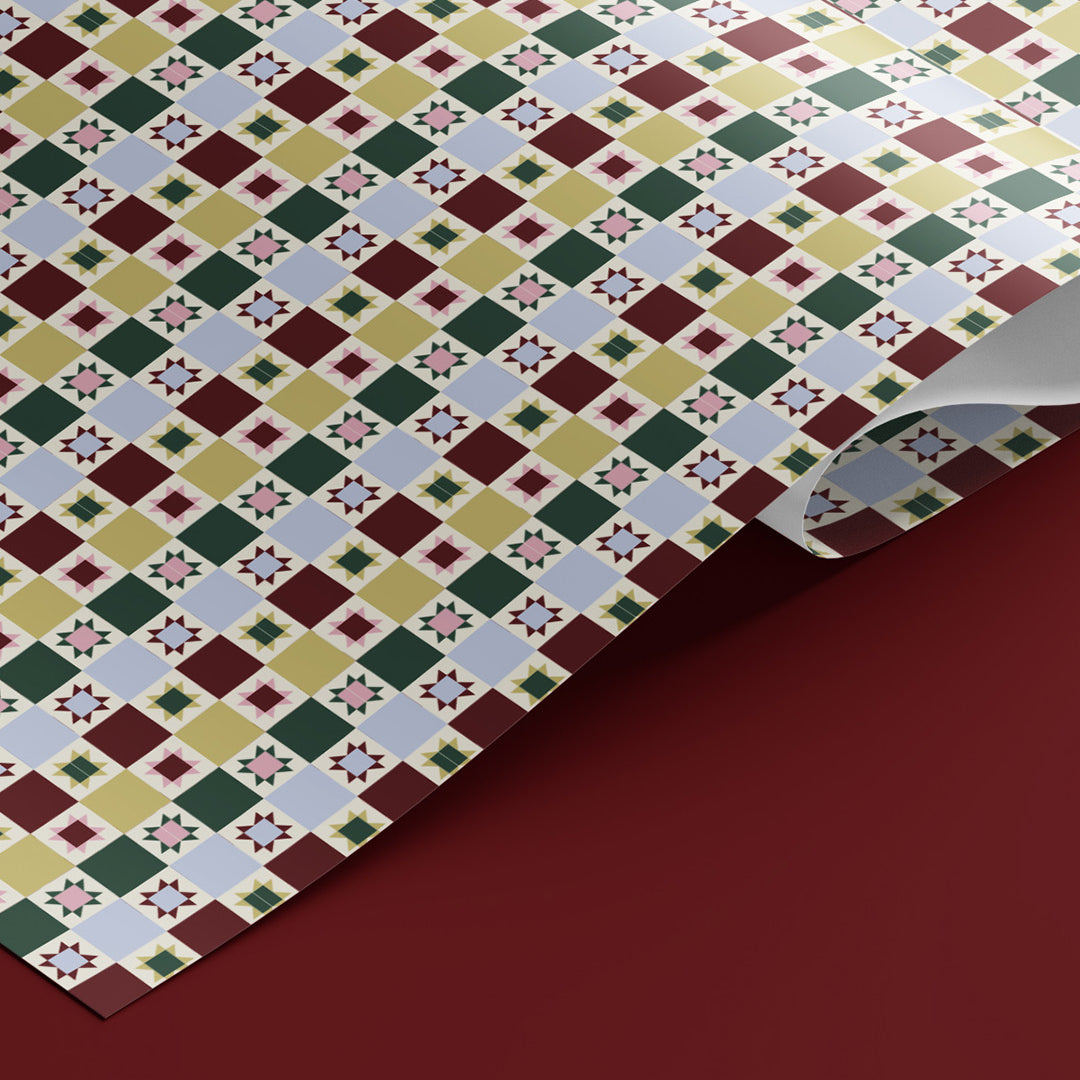 Checkered Wrapping Paper