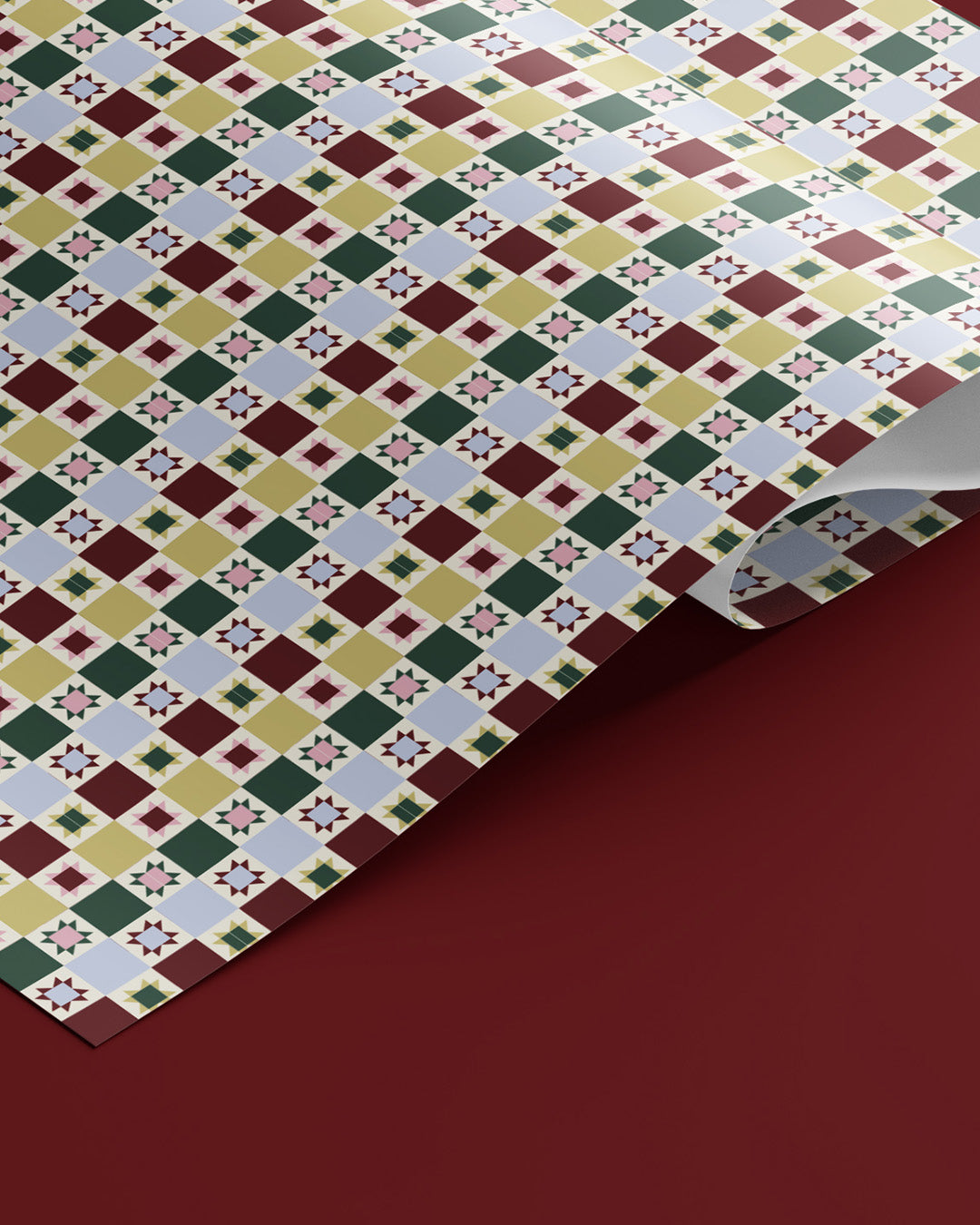 Checkered Wrapping Paper