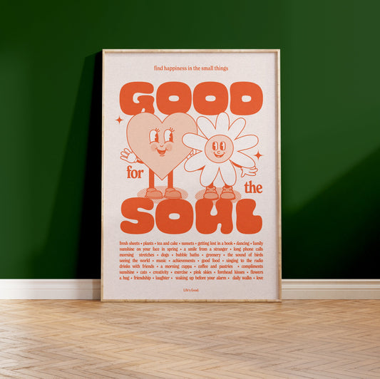 A3 SAMPLE | Good For The Soul Print