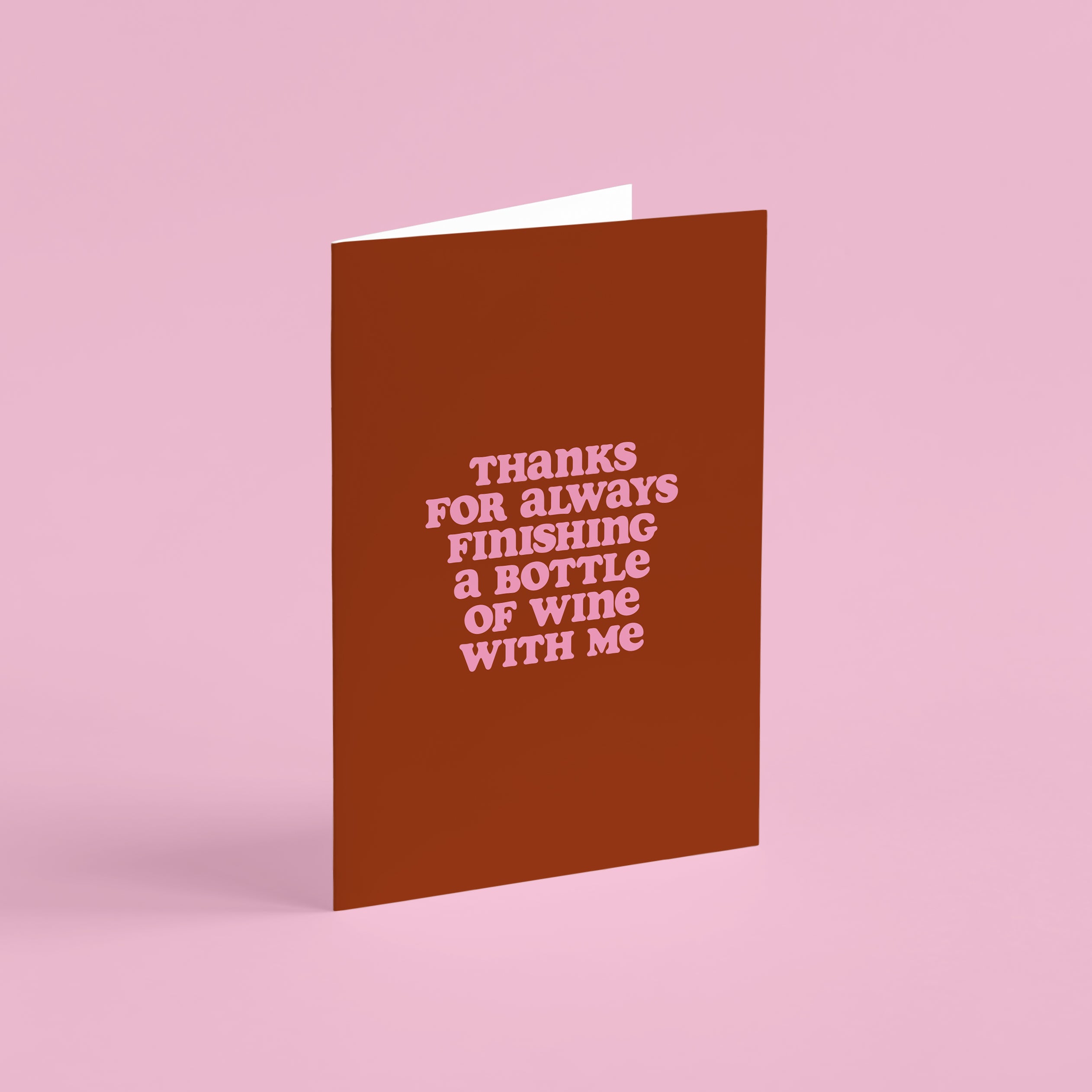 Friendship Wine Card