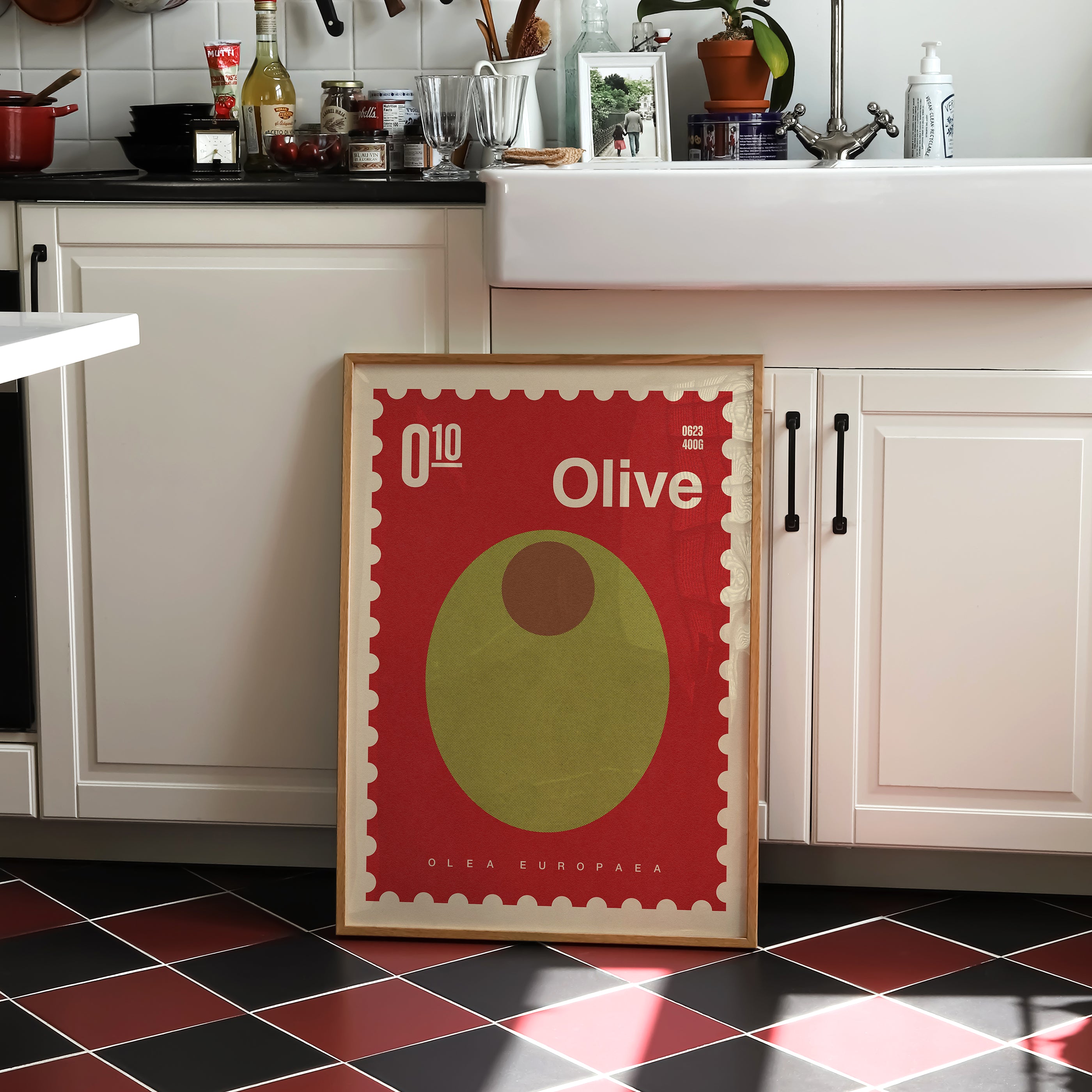Olive Print
