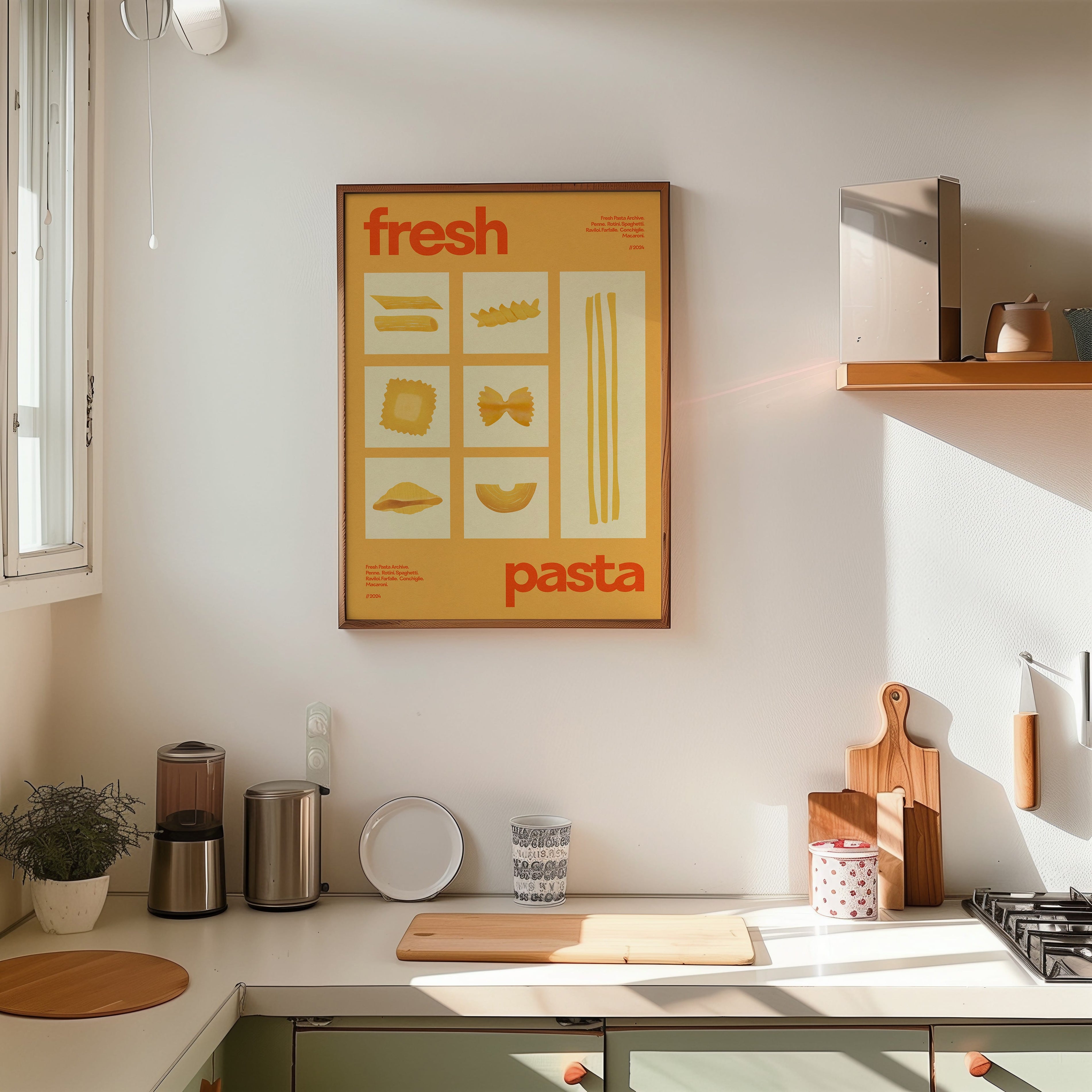 Fresh Pasta Print | STUDIO SALE