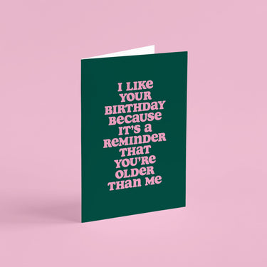 Funny Happy Birthday Card