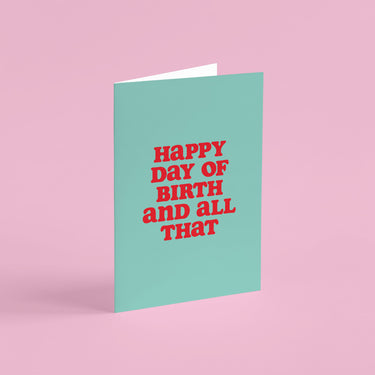 Funny Happy Birthday Card