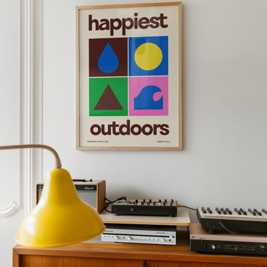 Happiest Outdoors Print