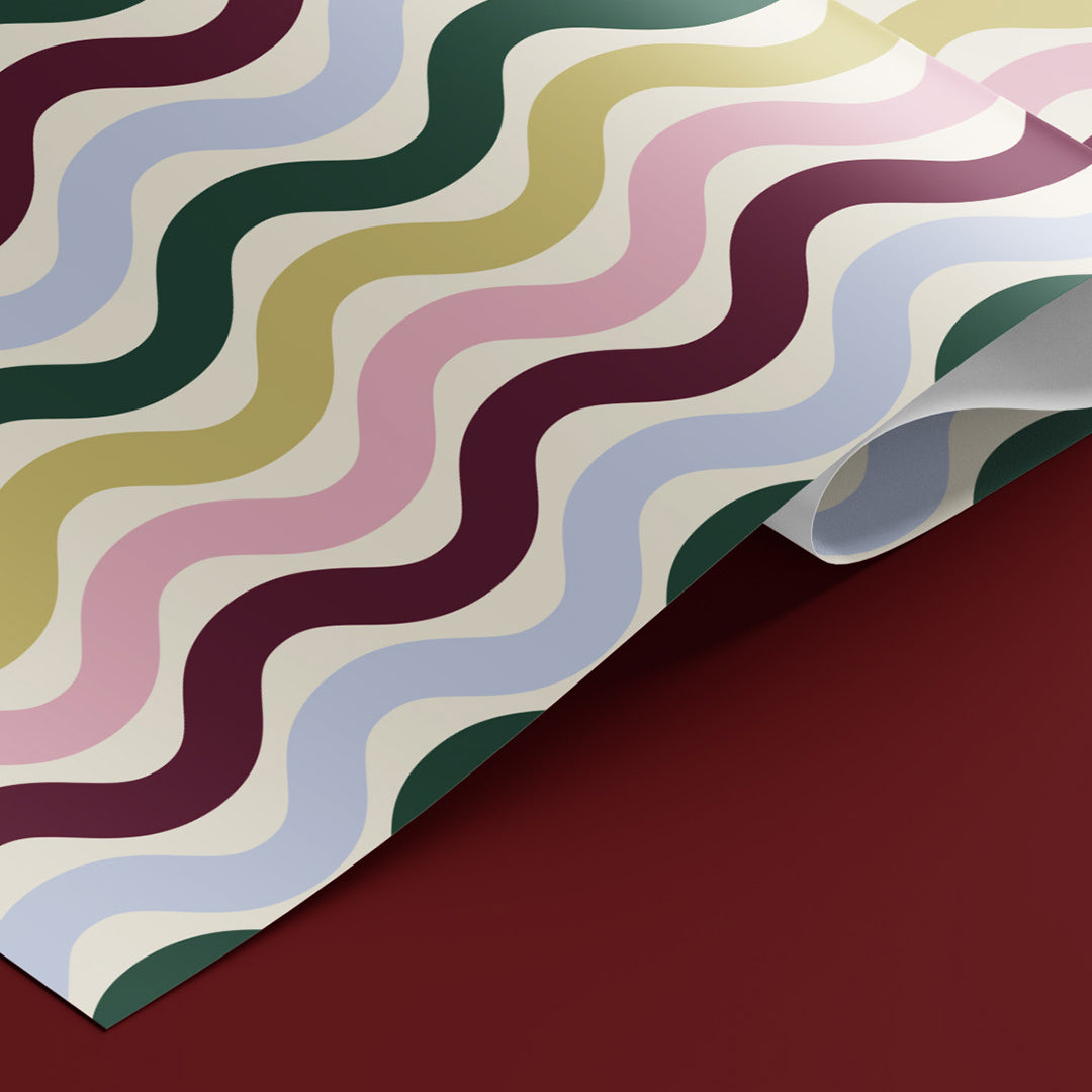 Wavy Wrapping Paper