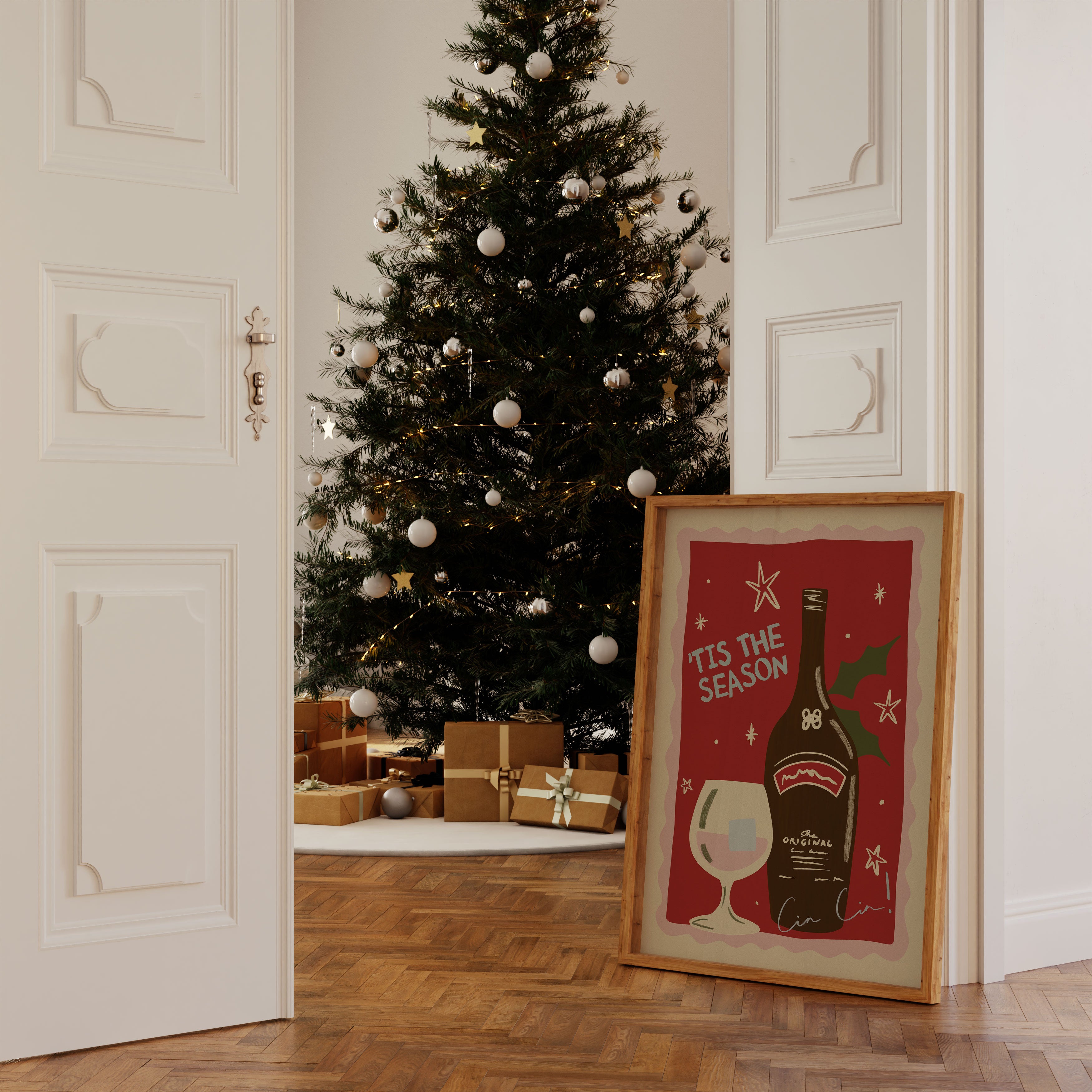 'Tis The Season Christmas Print