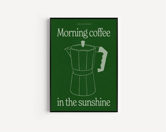 A4 SAMPLE | Morning Coffee Print