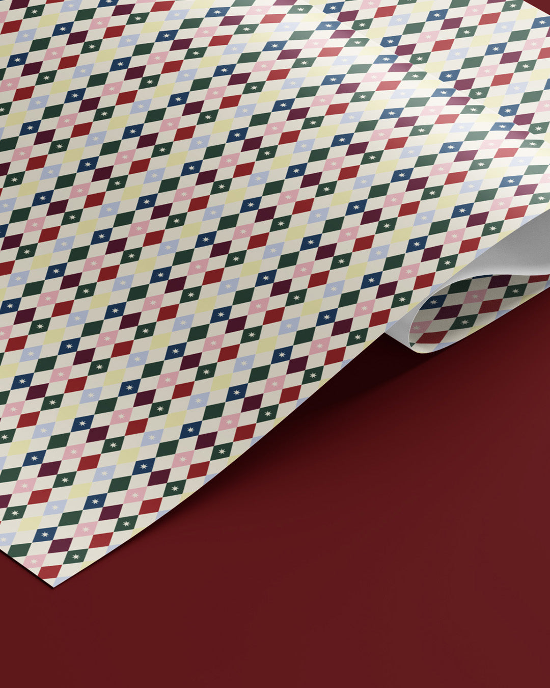 Harlequin Wrapping Paper