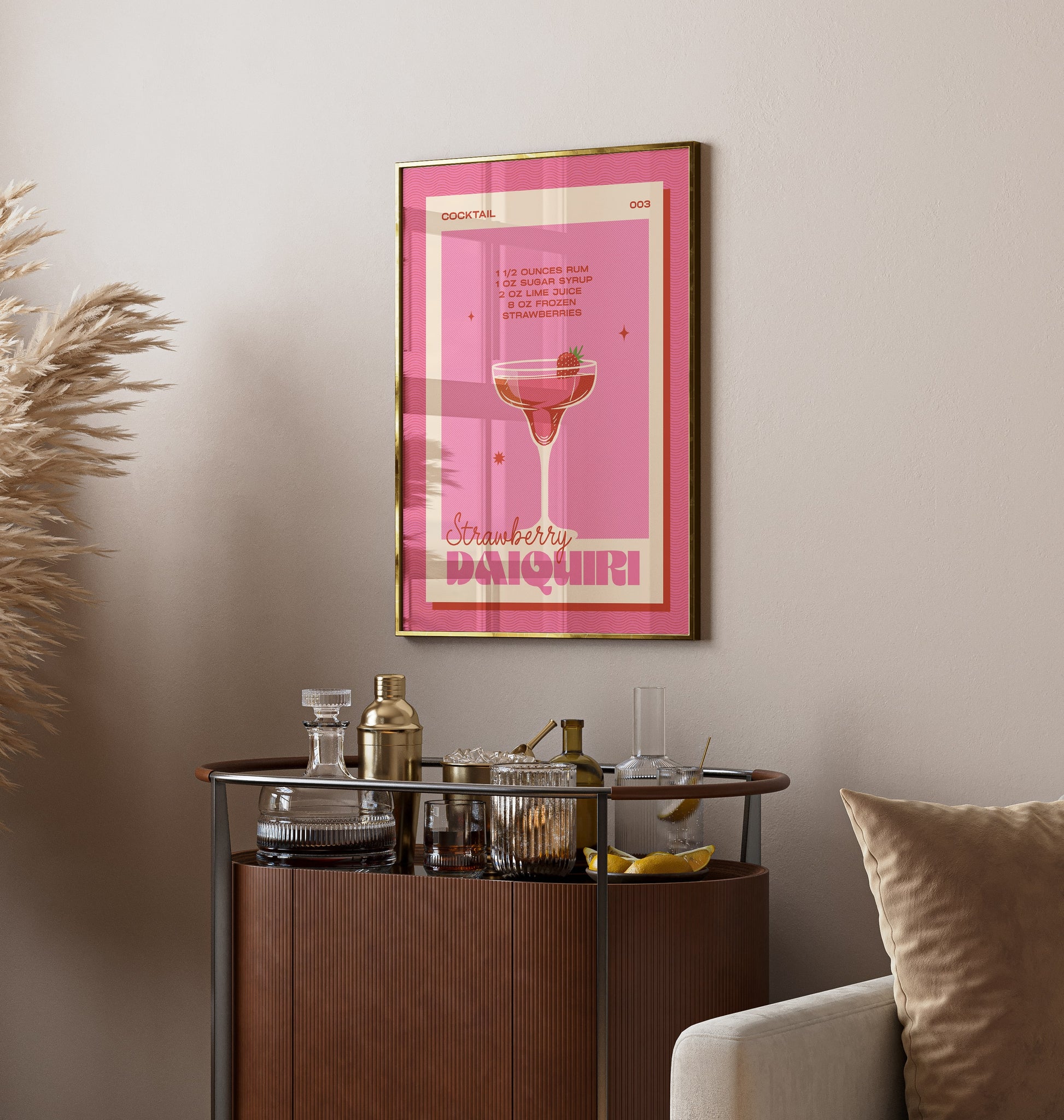 Strawberry Daiquiri Print
