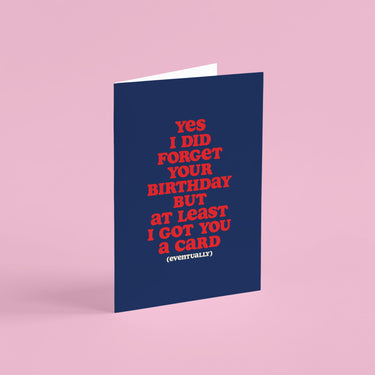 Funny Happy Birthday Card