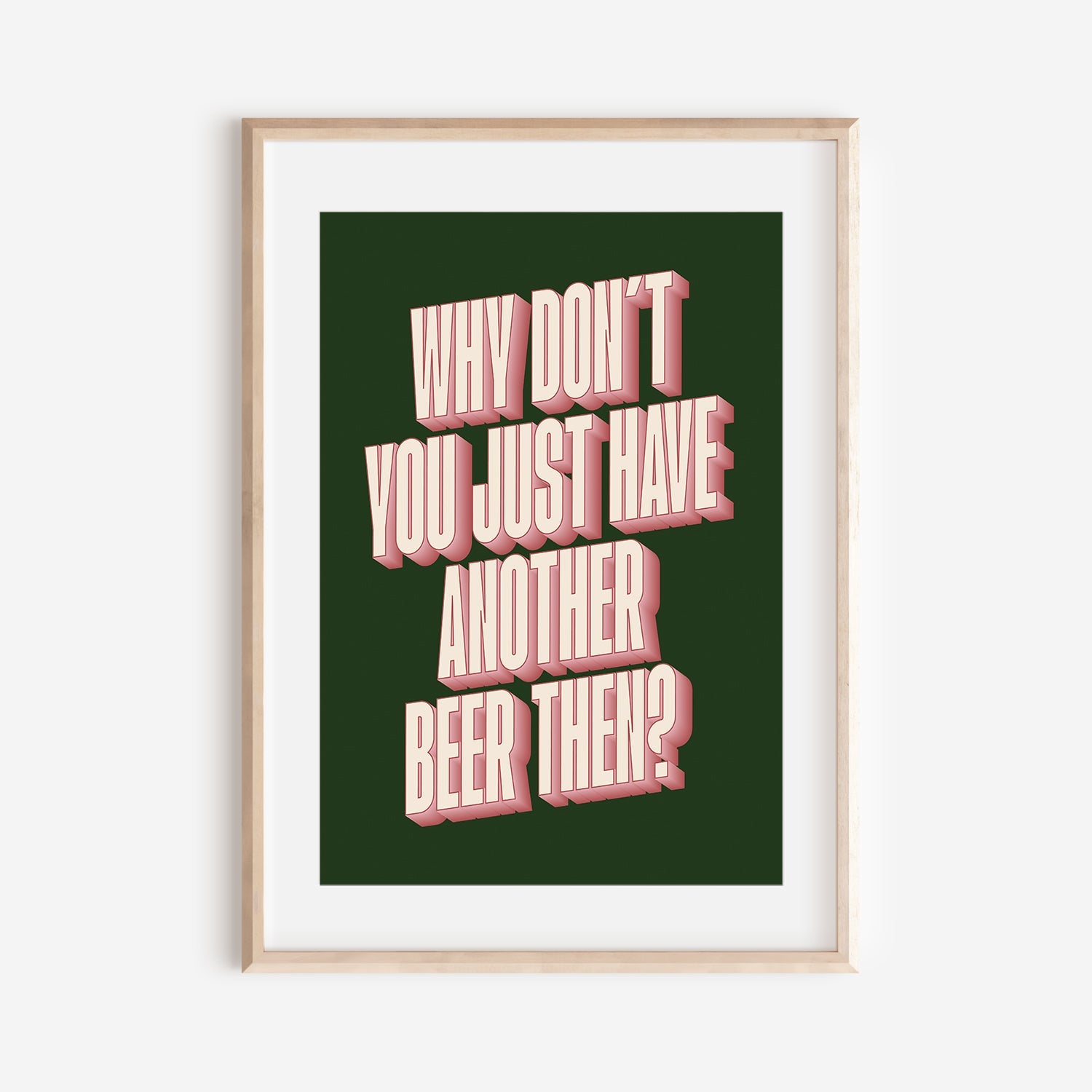 Poppy August Birth Flower Print
