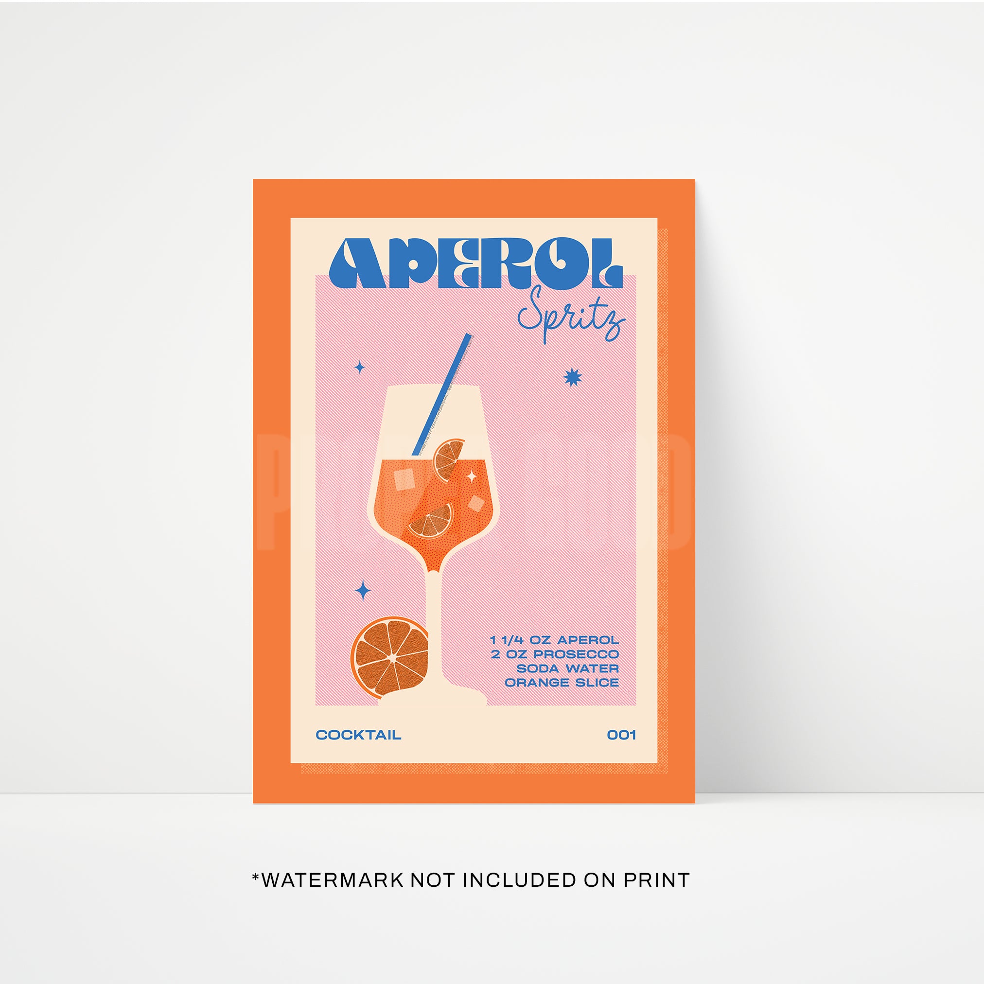 Aperol Spritz Print | STUDIO SALE