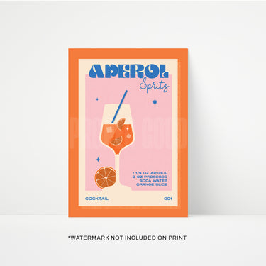 Aperol Spritz Print