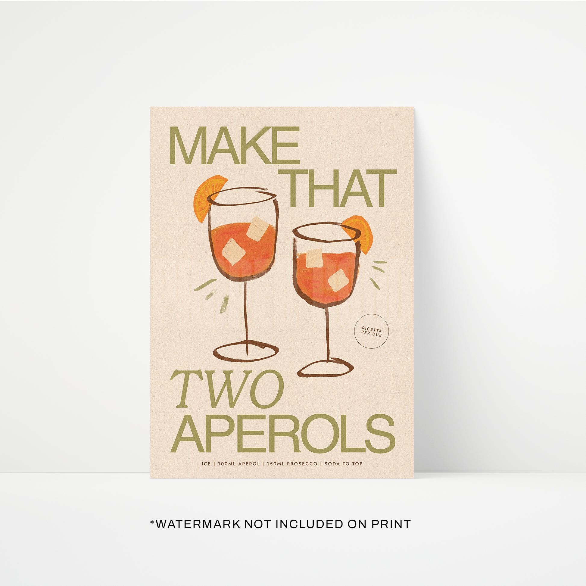 Aperol Print