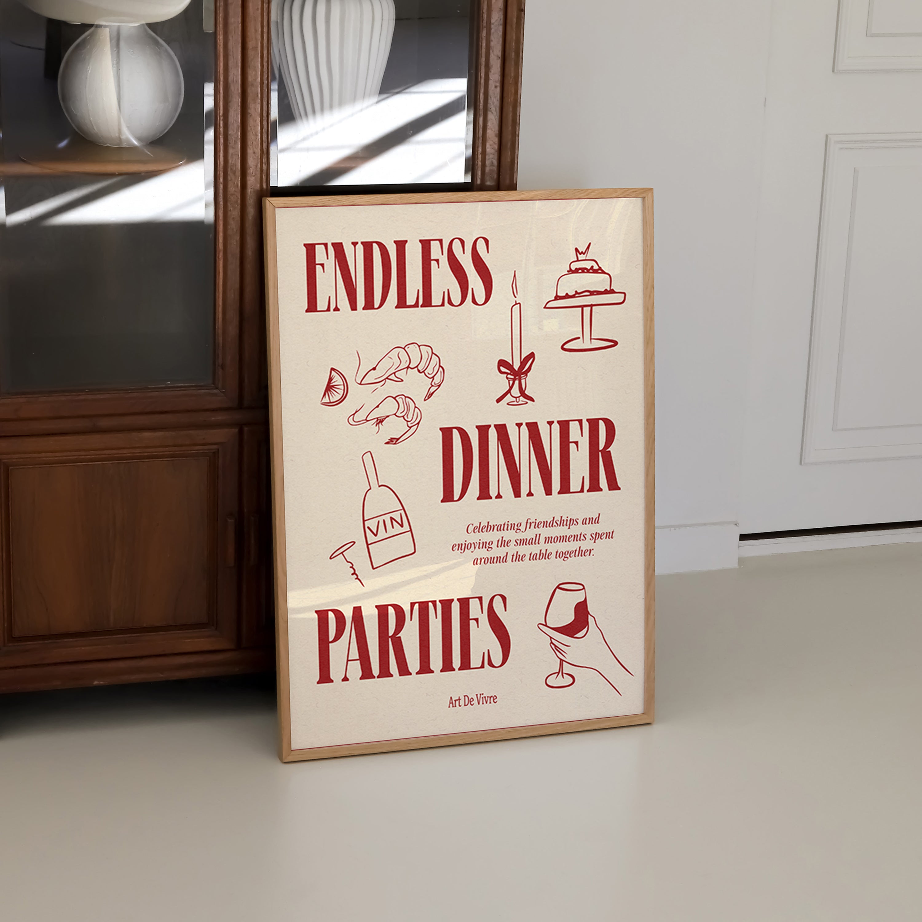 Endless Dinner Parties Print