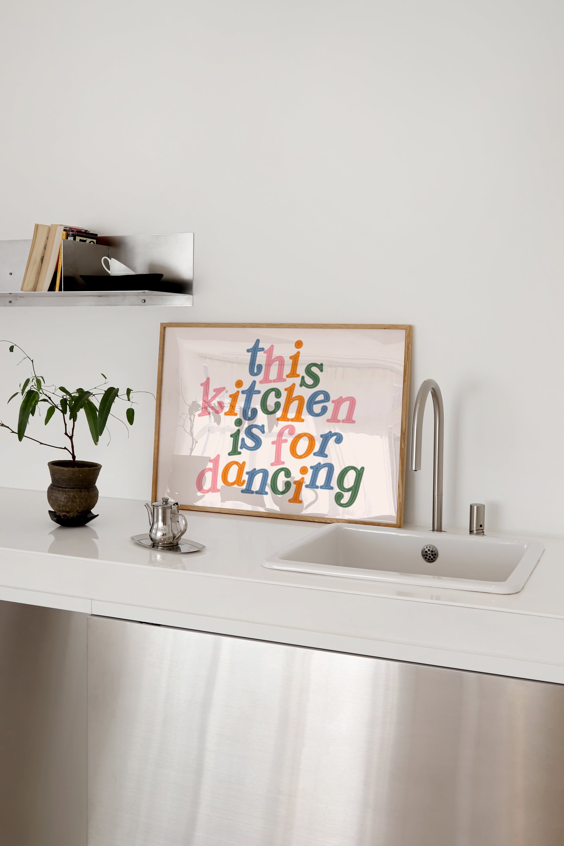 This Kitchen Is For Dancing Print