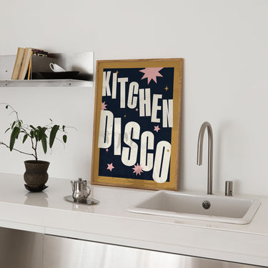 A3 SAMPLE | Kitchen Disco Print
