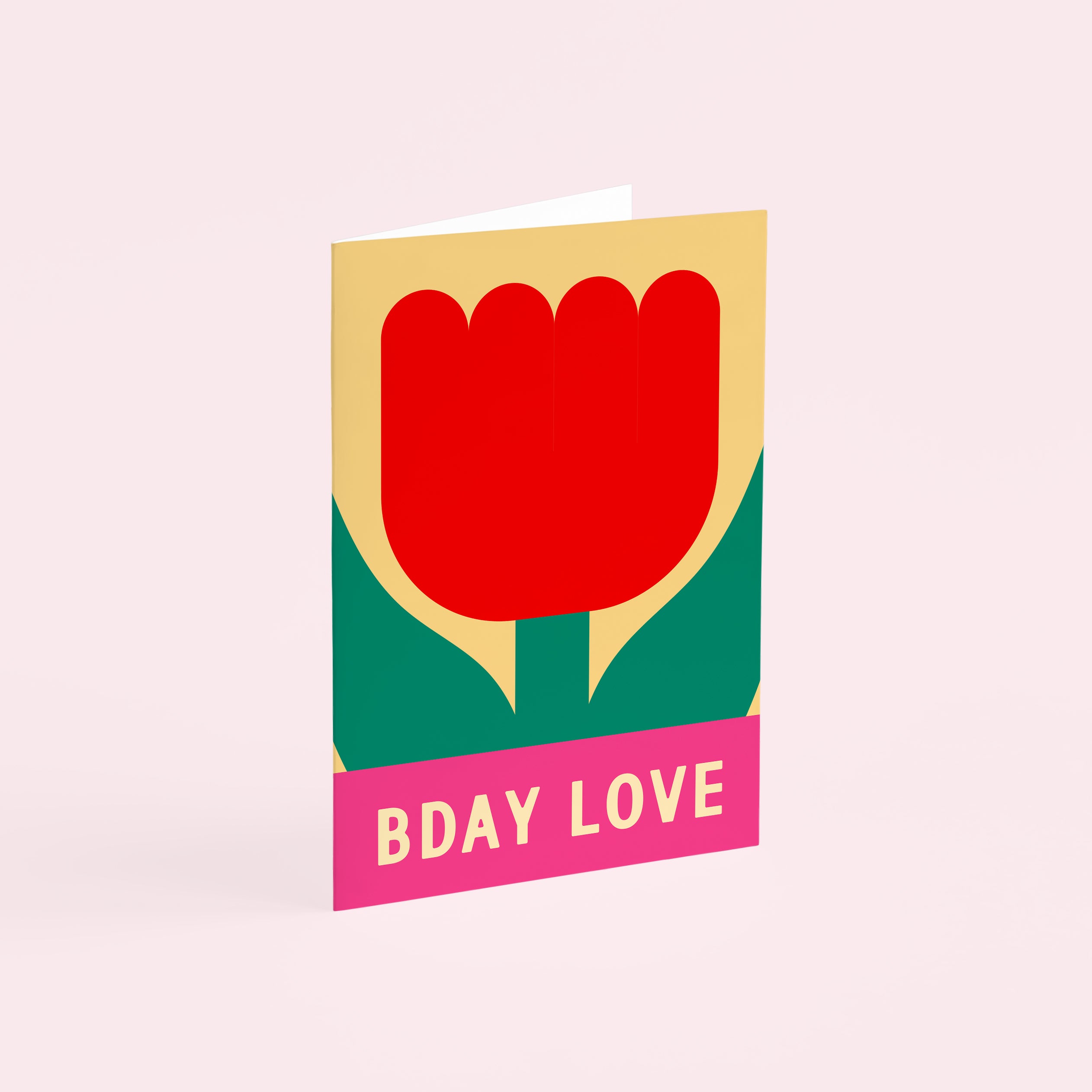 Flower Birthday Greetings Card
