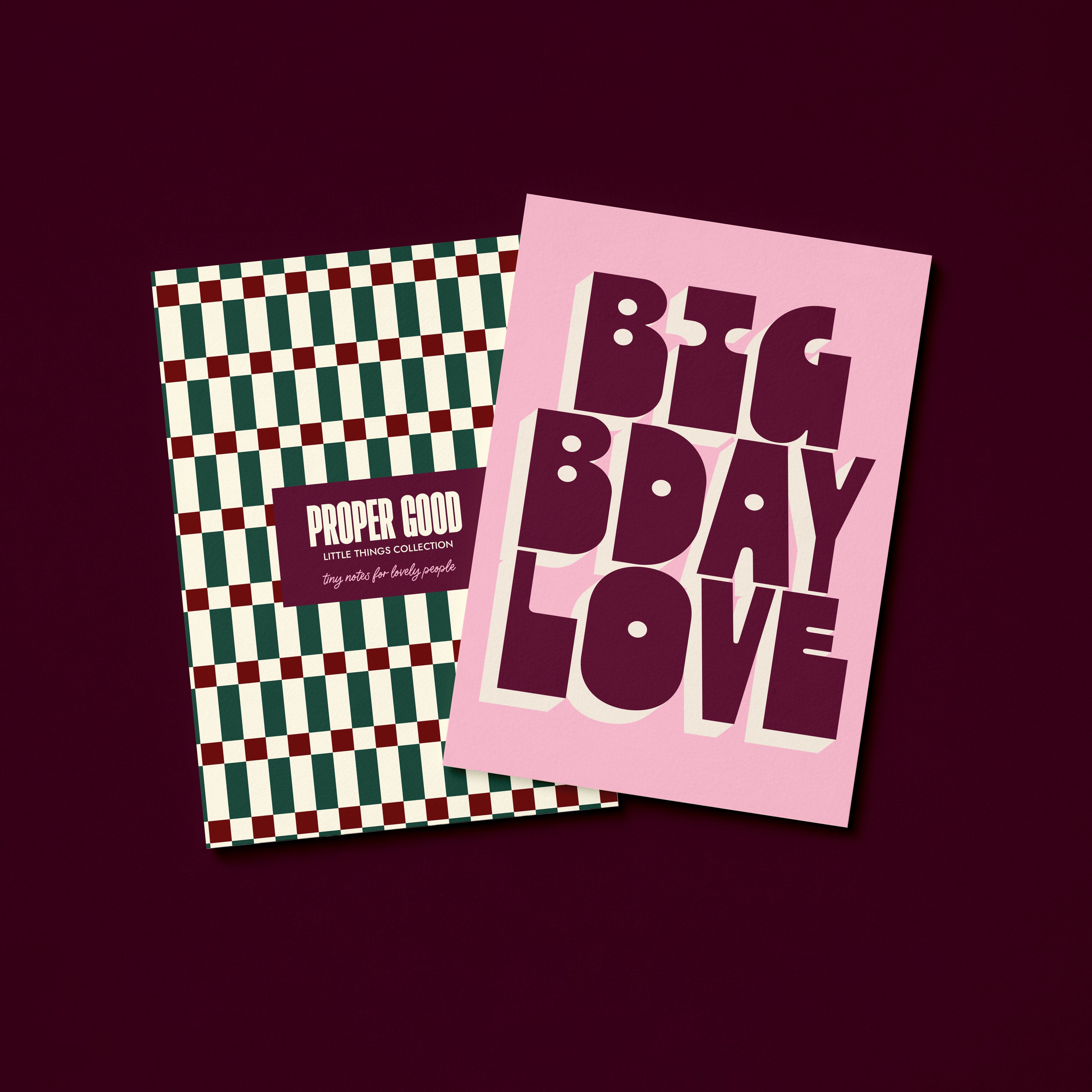 Mini Birthday Greetings Card