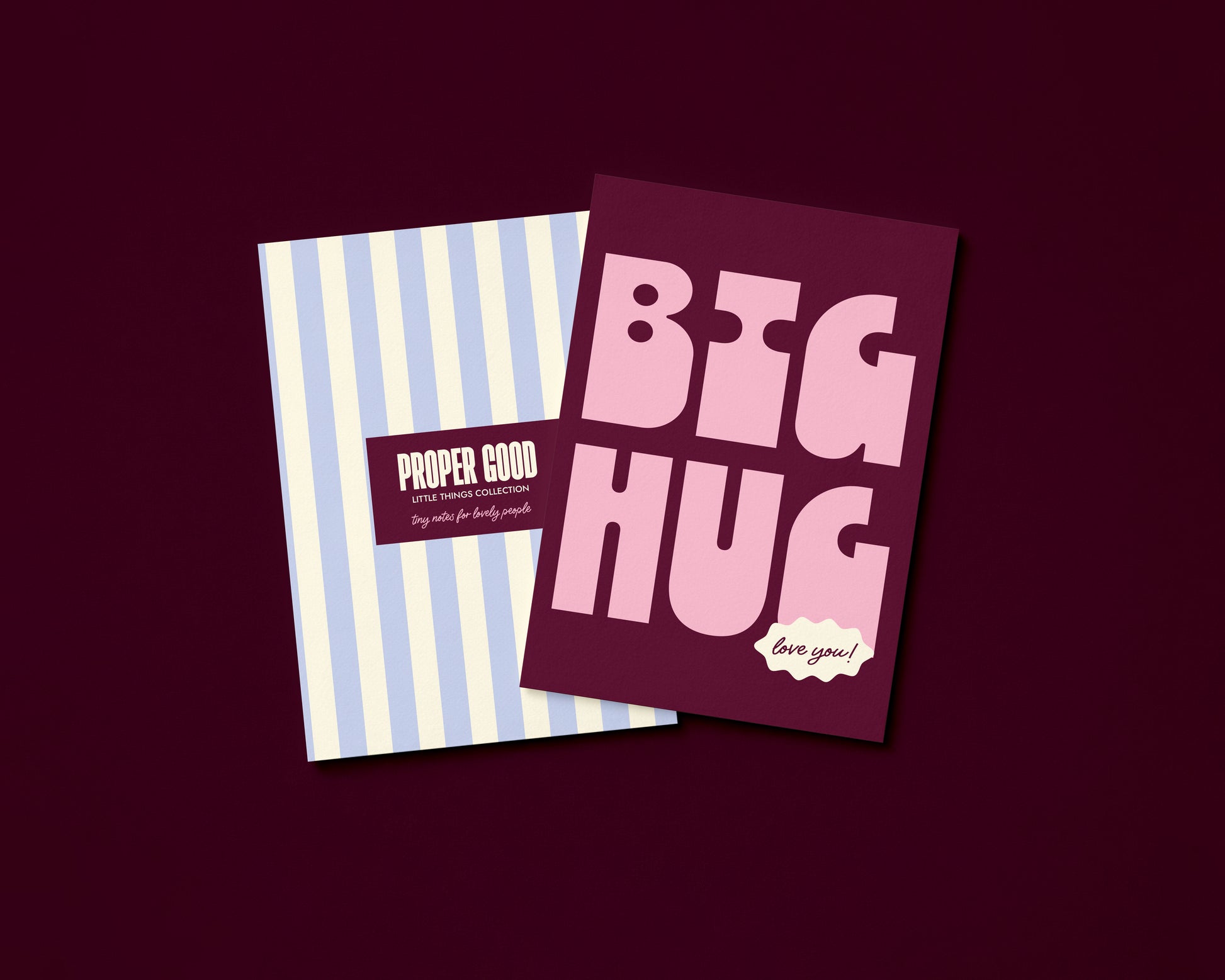 Mini Greetings Card | Big Hug, Sympathy