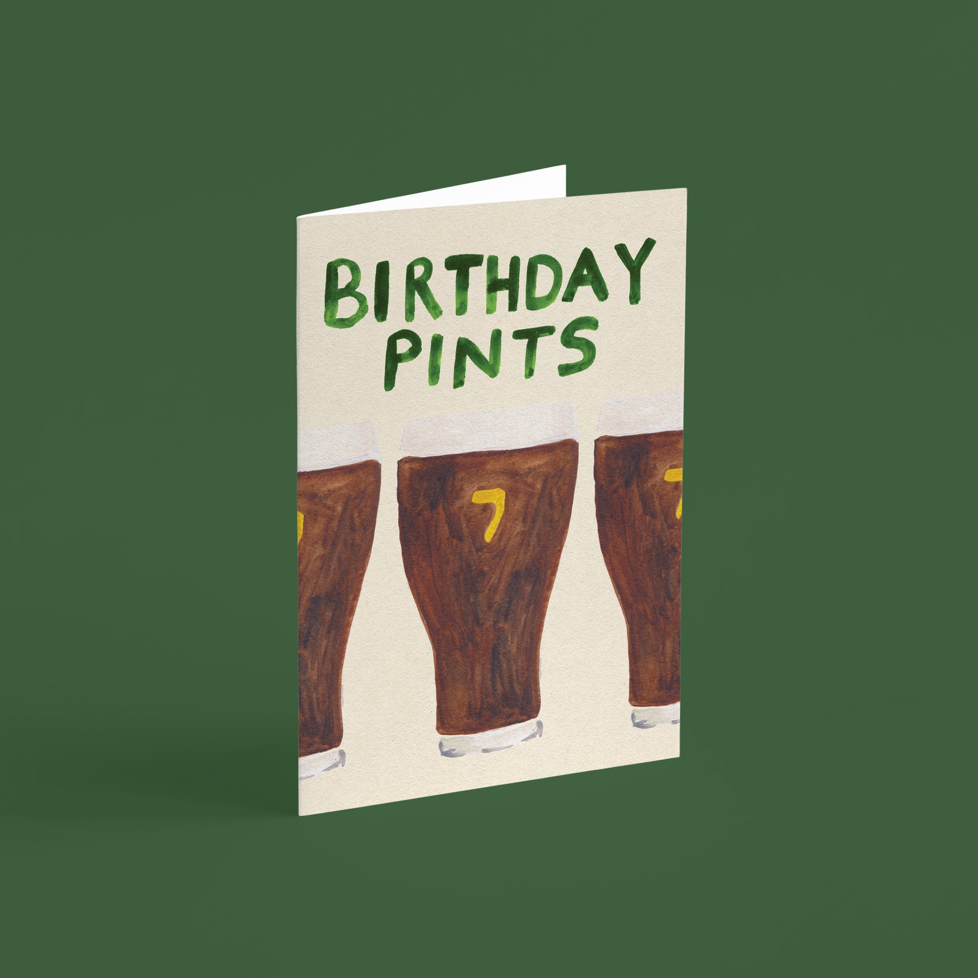 Birthday Pints Guinness Card