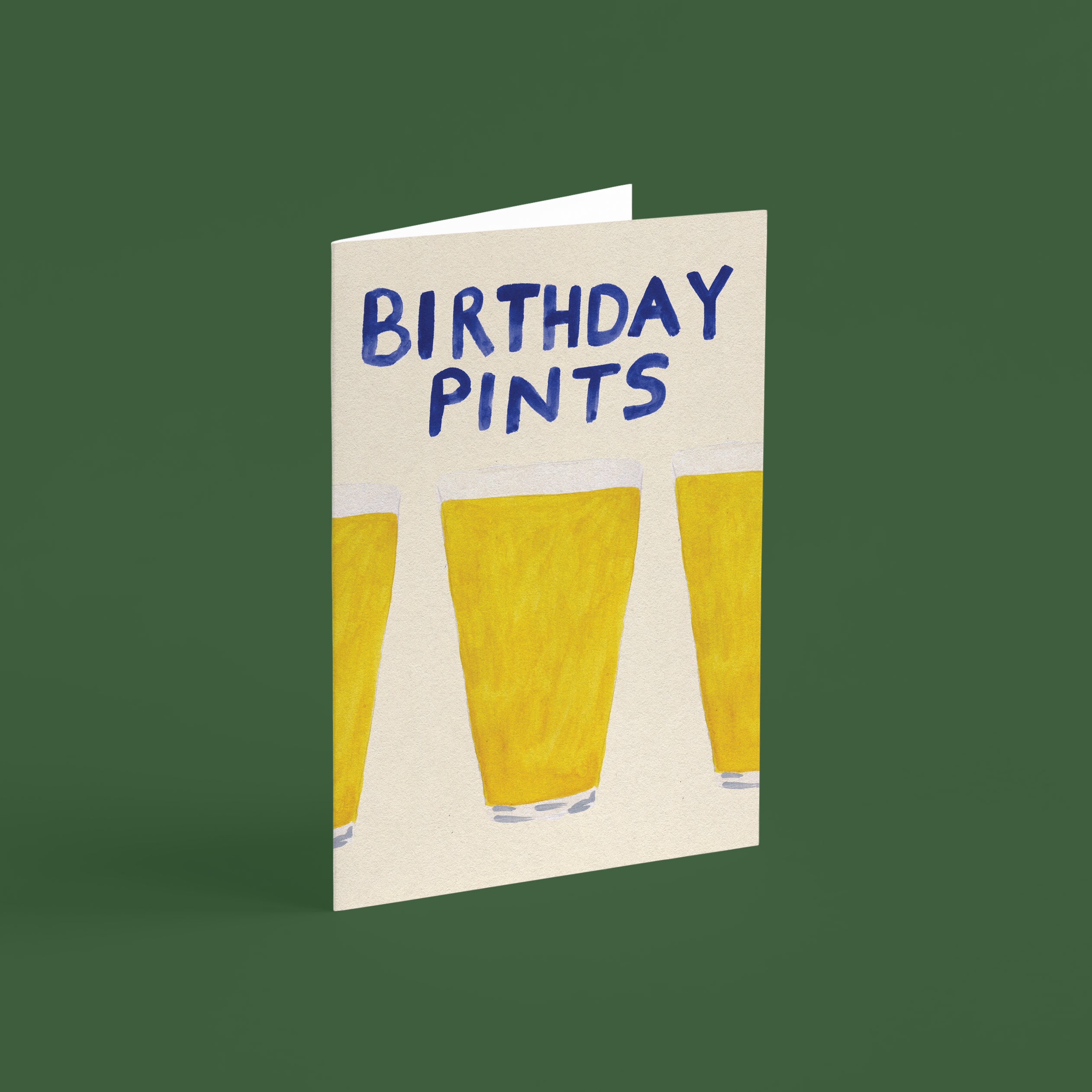 Birthday Pints Lager Card