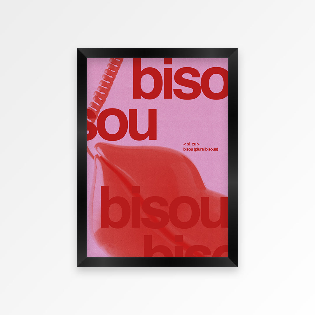 Bisou Bisou Print