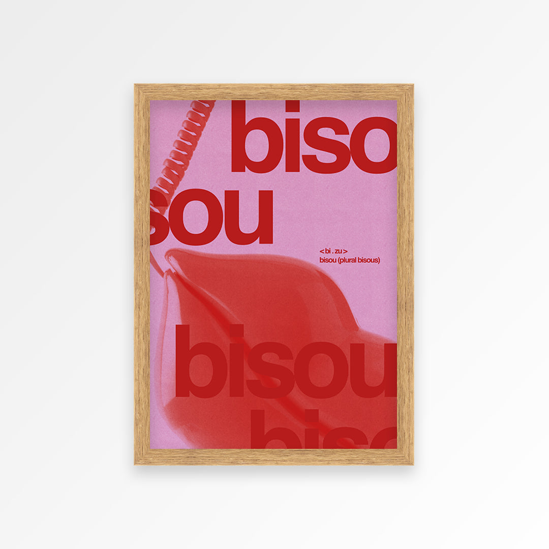 Bisou Bisou Print