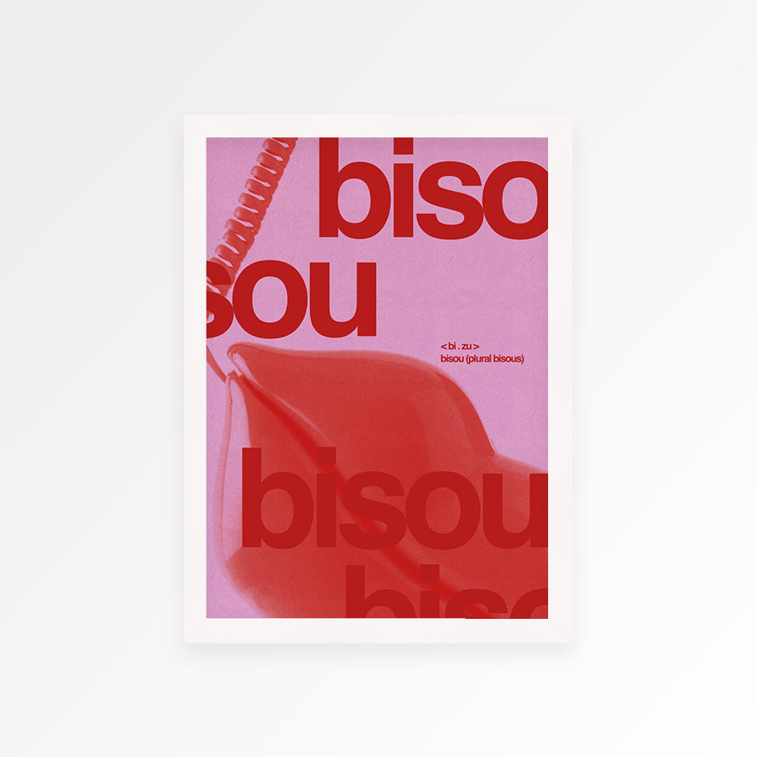 Bisou Bisou Print