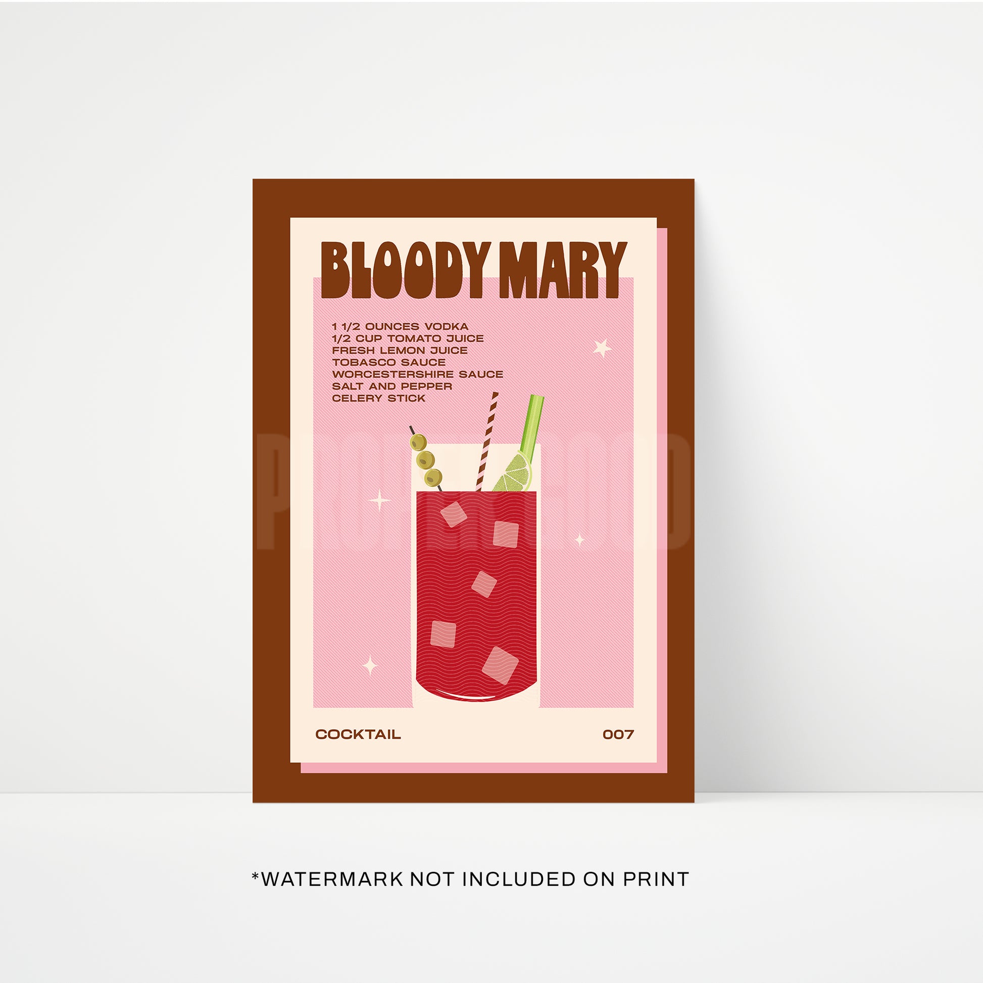Bloody Mary Print