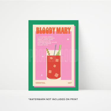 Bloody Mary Print A4 | STUDIO SALE