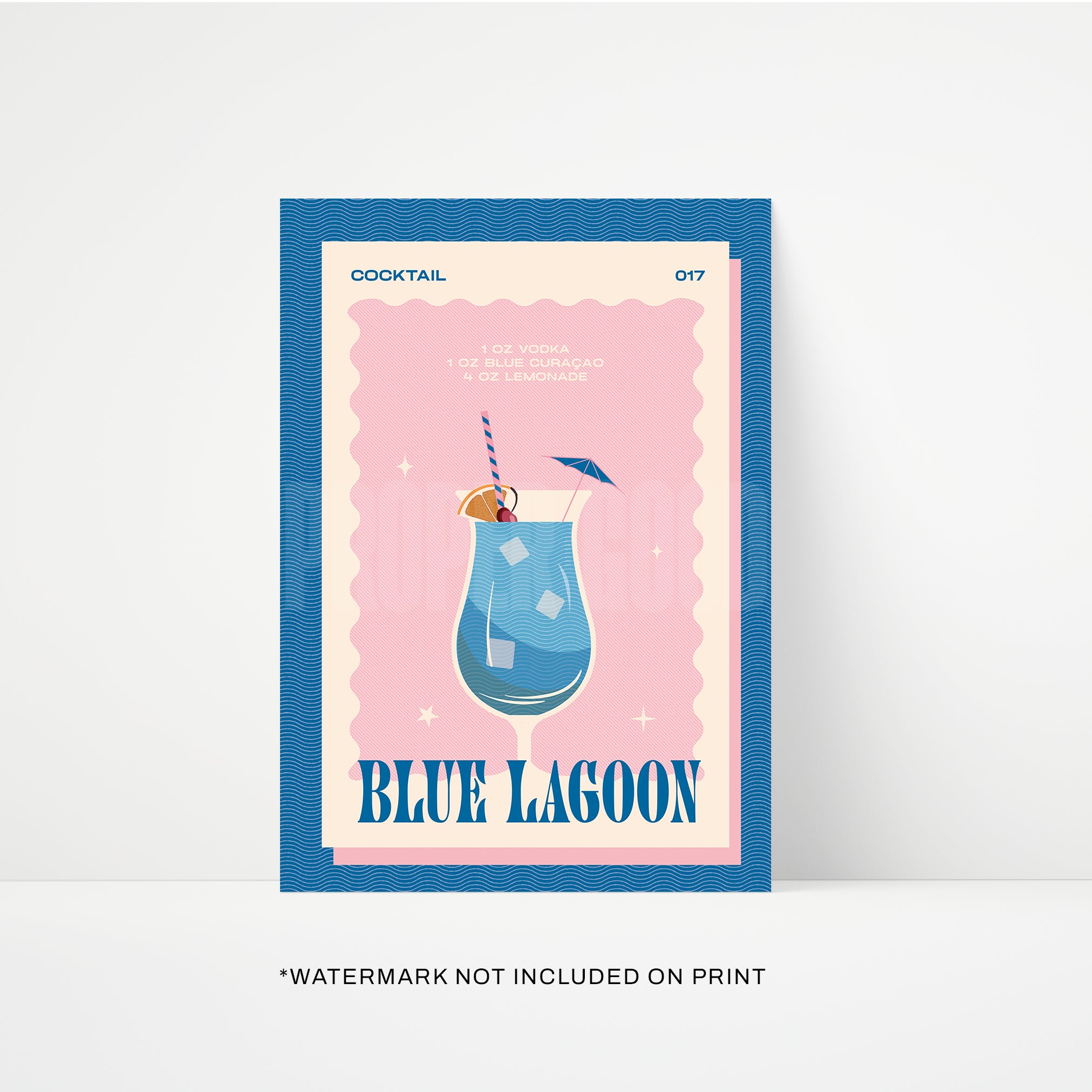 Blue Lagoon Print