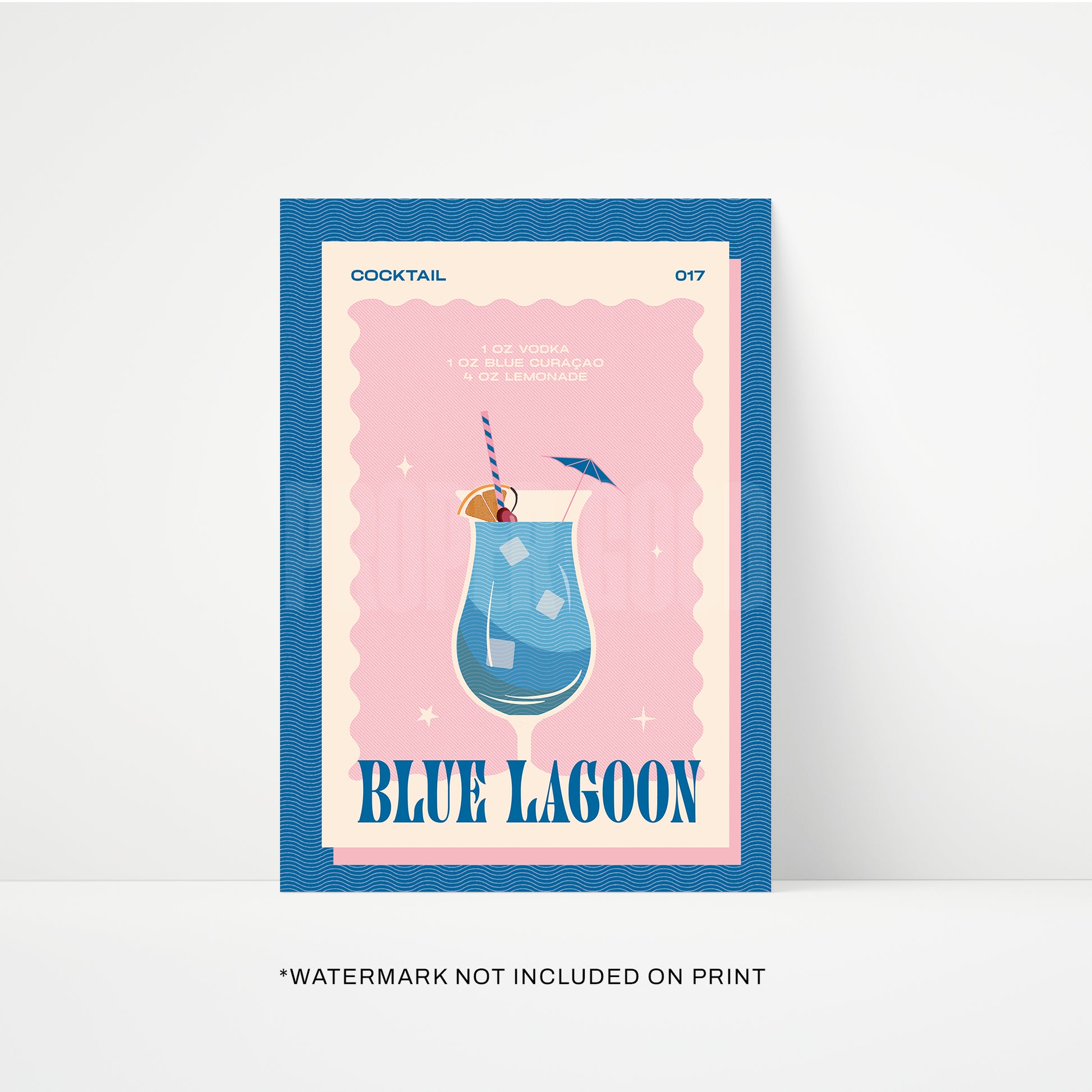 Blue Lagoon Print