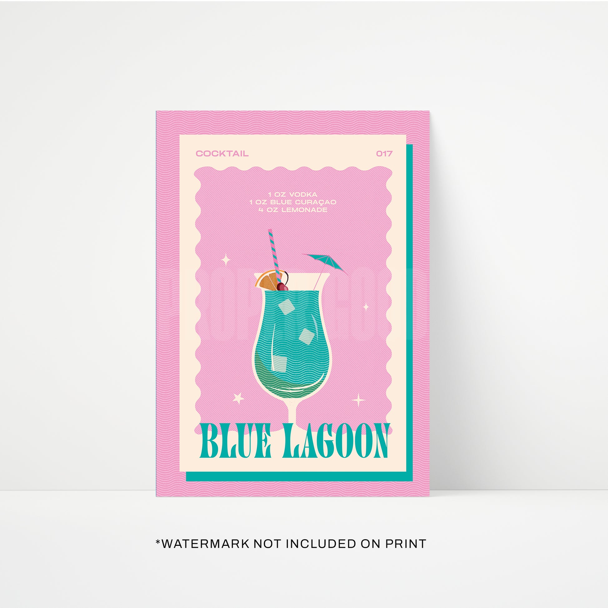 Blue Lagoon Print