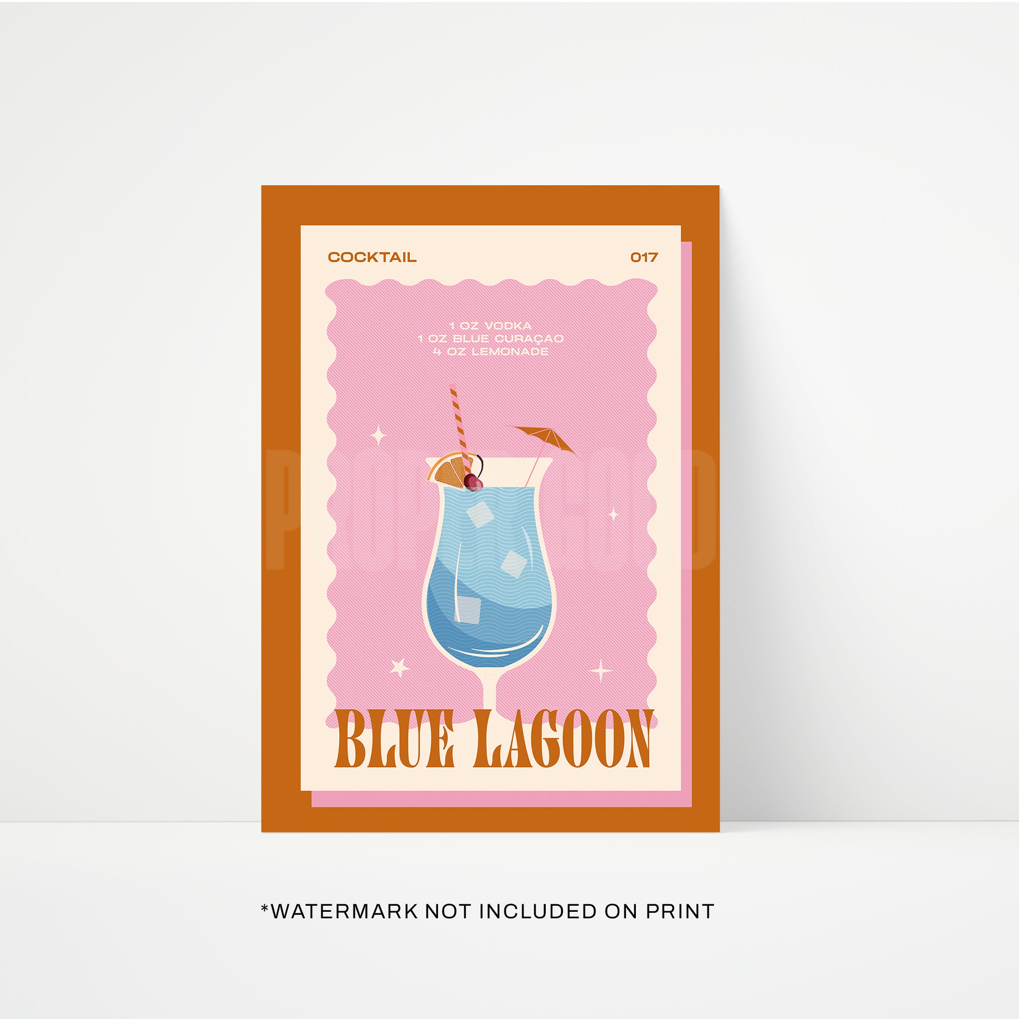 Blue Lagoon Print