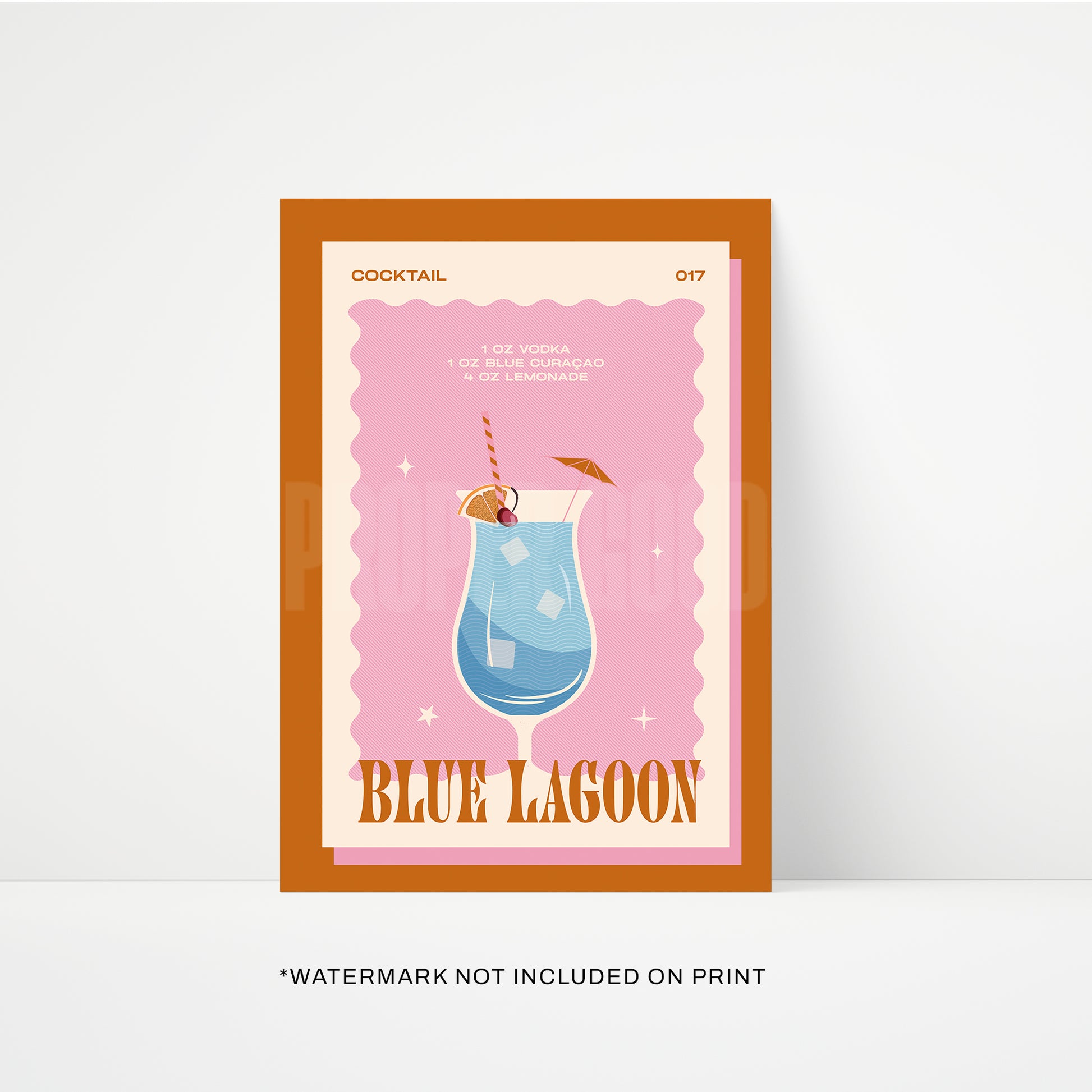 Blue Lagoon Print