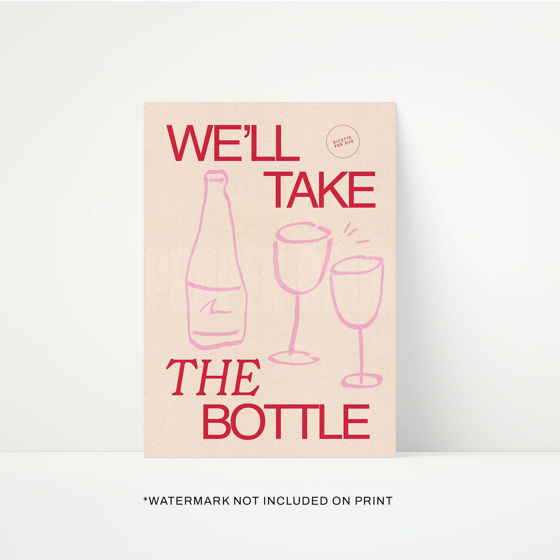 Wine Print | STUDIO SALE