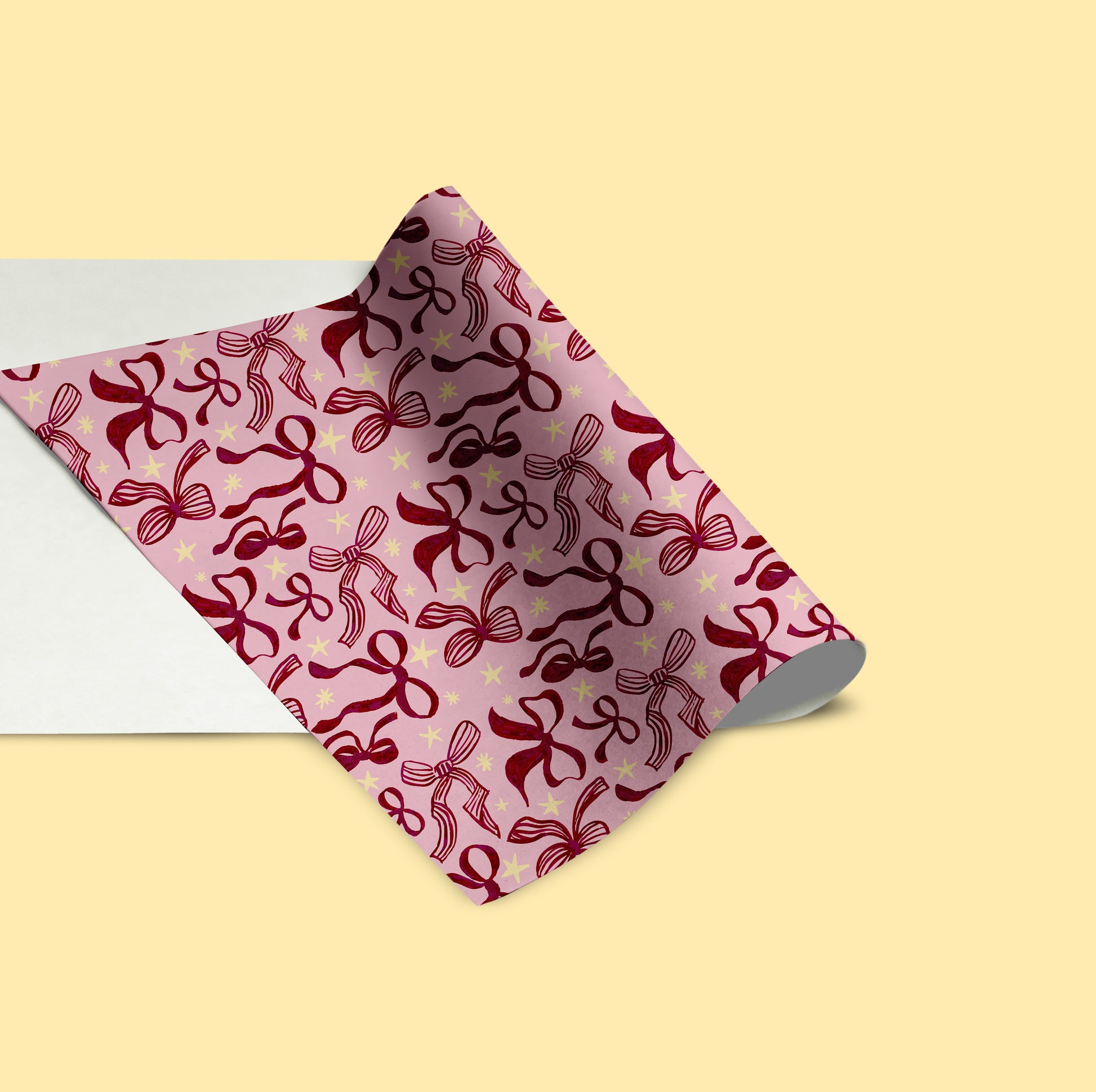 Bows Christmas Wrapping Paper