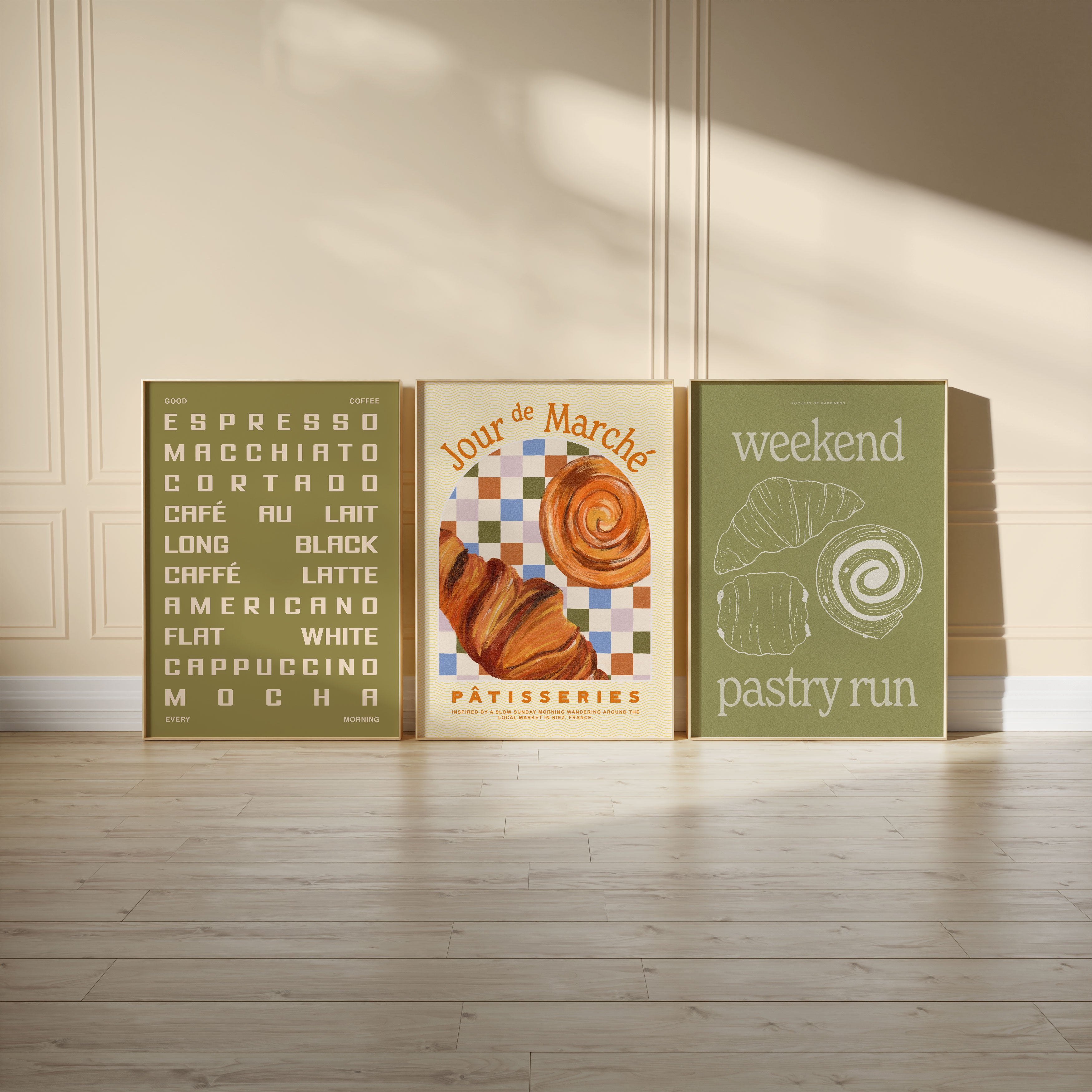 Breakfast Kitchen Gallery Wall Set