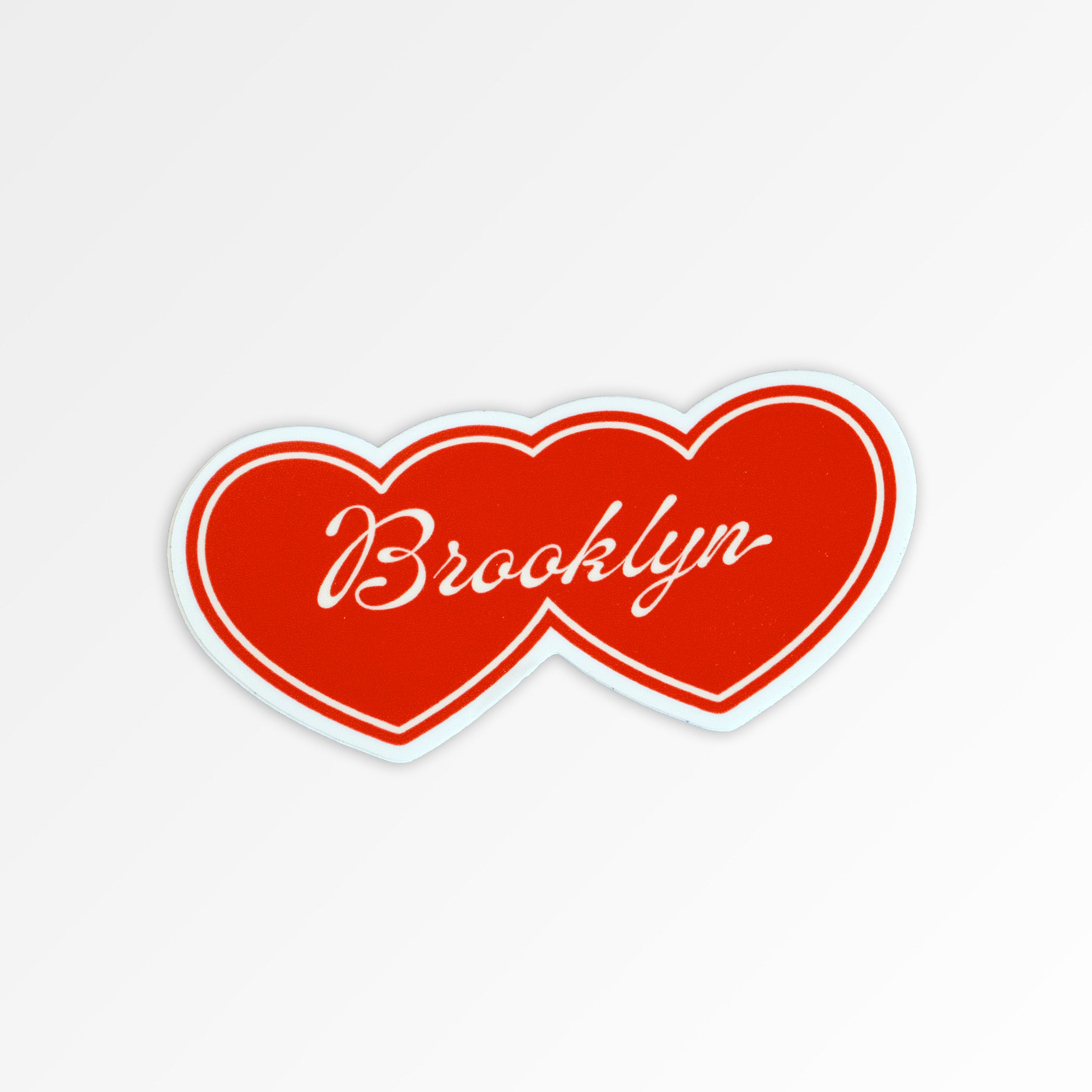 BROOKLYN HEARTS WATERPROOF VINYL STICKERS