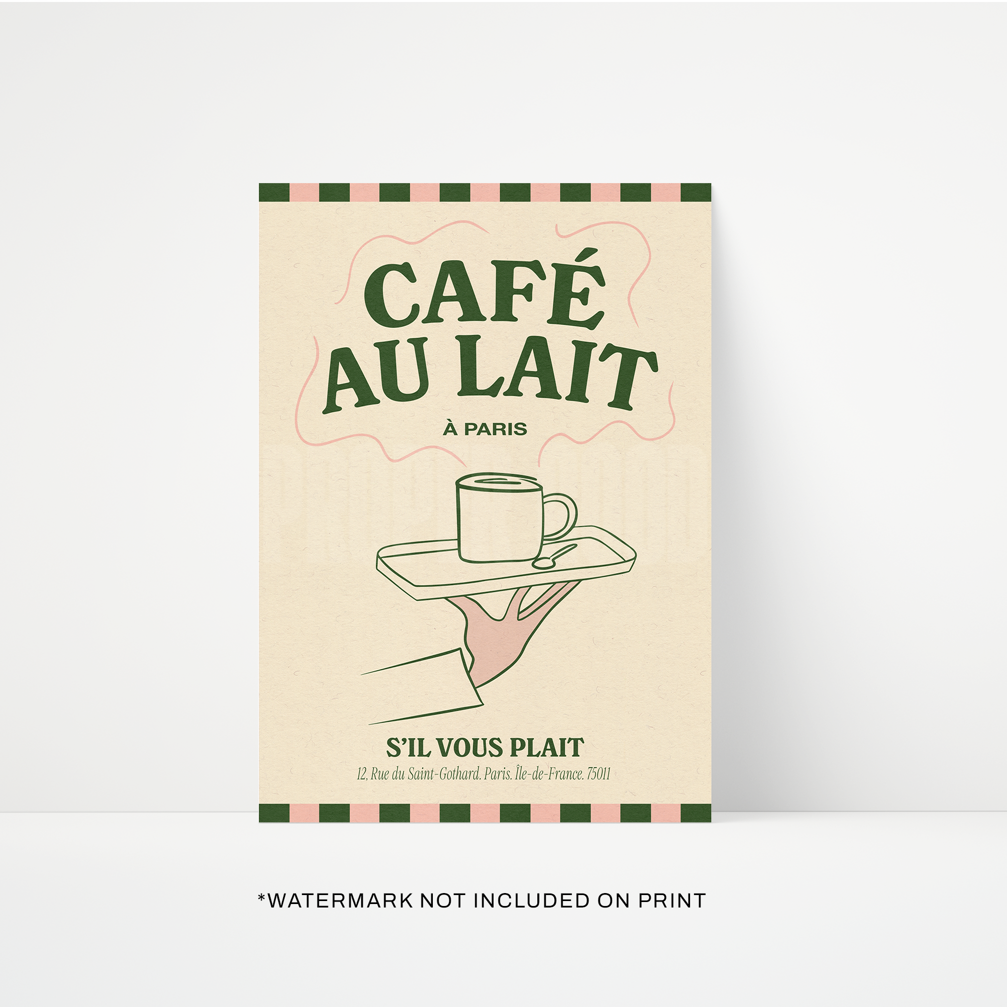 Café au Lait Print
