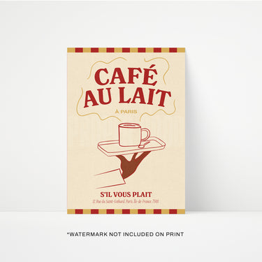 Cafe Au Lait A4 | STUDIO SALE