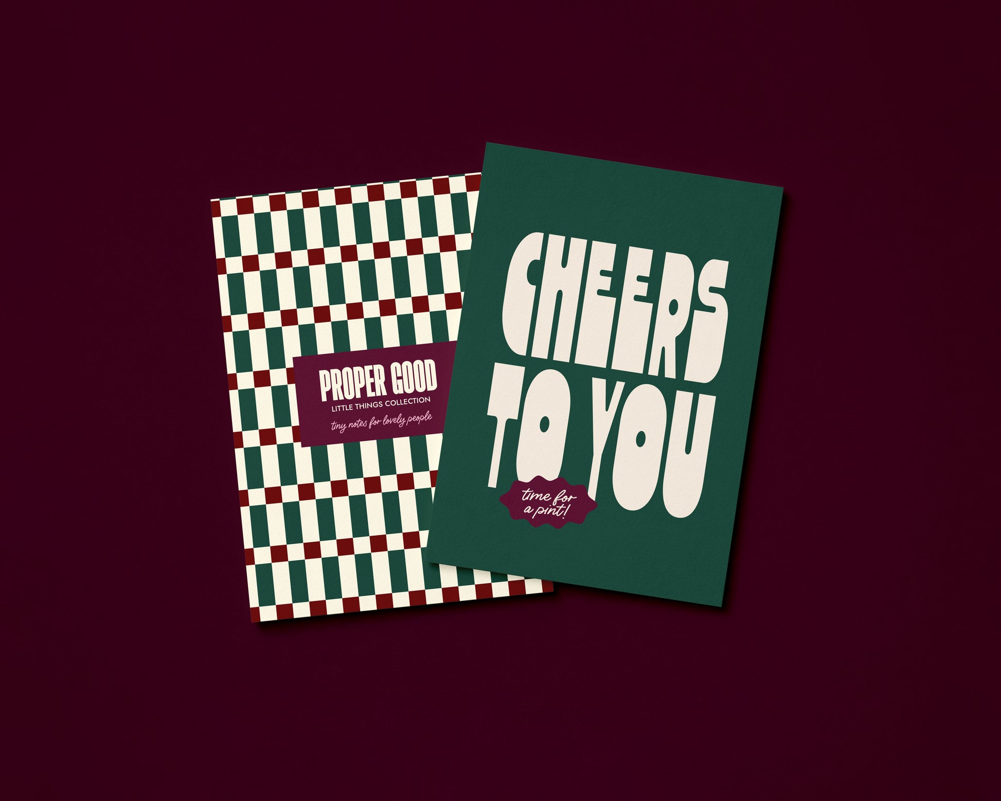 Mini Congratulations Greetings Card | Cheers To You
