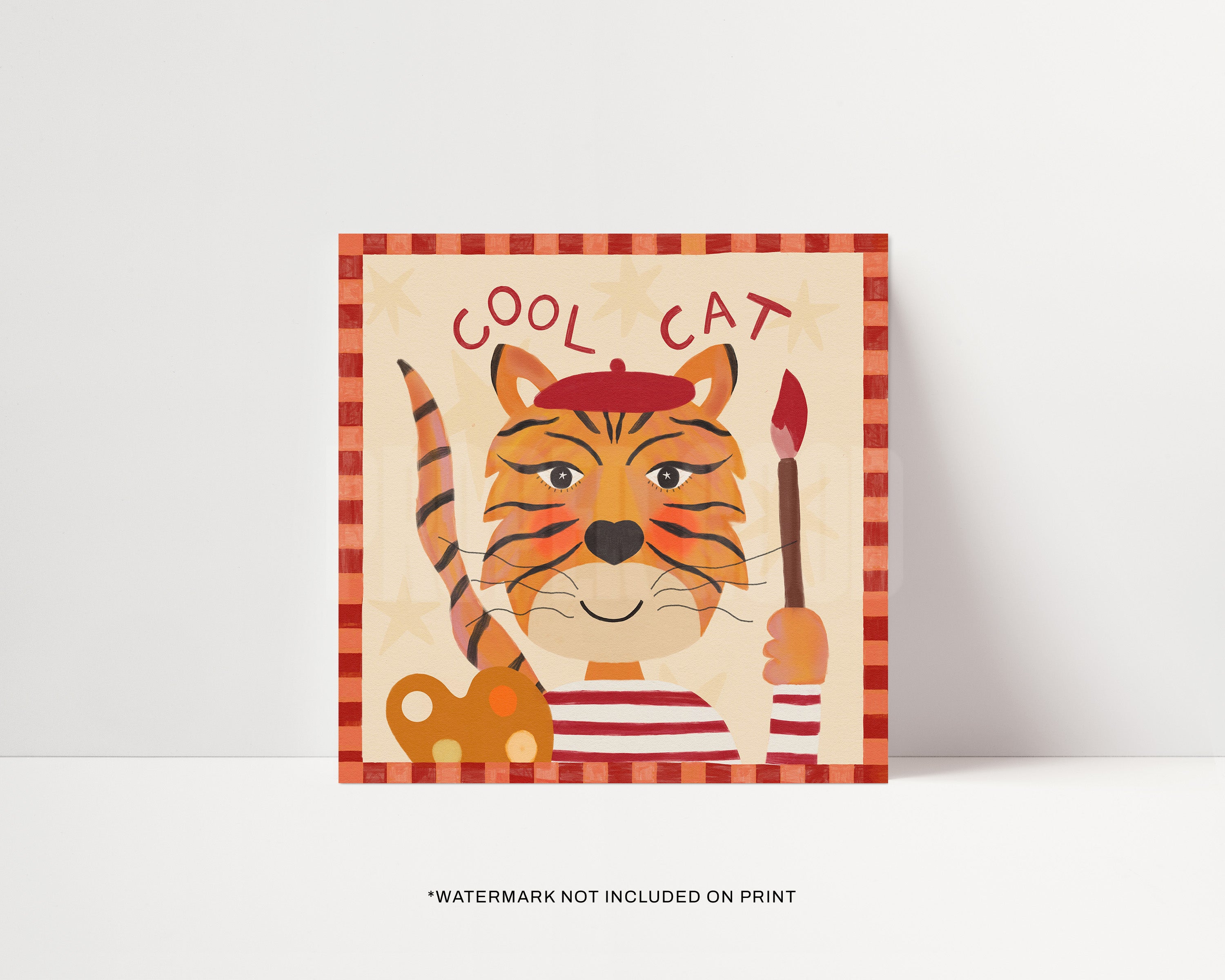 Cool Cat Kids Print