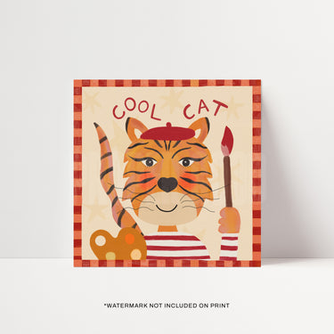 Cool Cat Kids Print