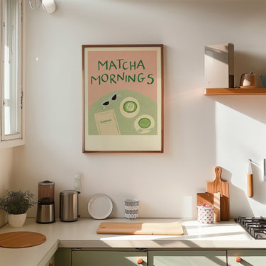 Matcha Mornings in Copenhagen Print